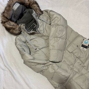 Eddie Baver light gray winter jacket